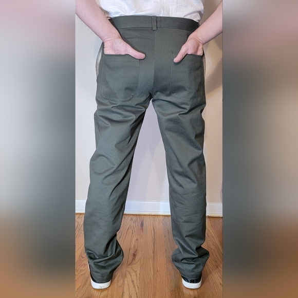 NEW JAPAN Mortar Original 100% Cotton Men's Trousers Pants, Soft Top, CLOSEOUT - Picture 7 of 12